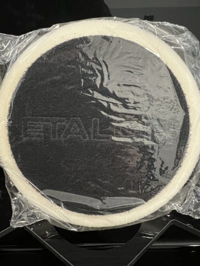 ETALON leštiaci kotúč na suchý zips 150mm x 25mm tvrdý biely - 3